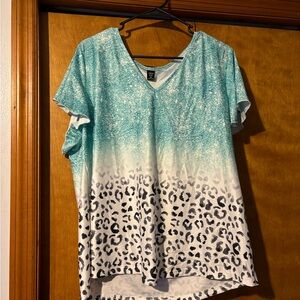 Cheetah print top